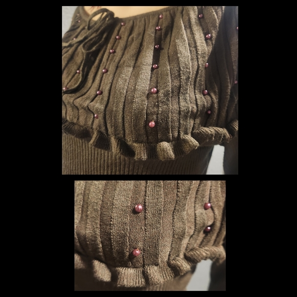 Beautiful VTG Gucci Ribbed Sweater - Picture 12 of 16